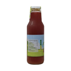 Zumo Orgánico de frambuesa y manzana