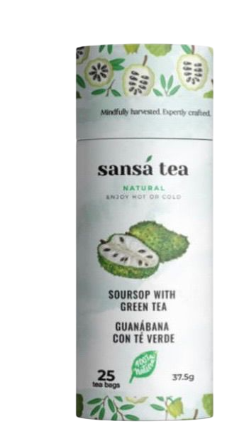 Té verde con guanábana 100% Natural