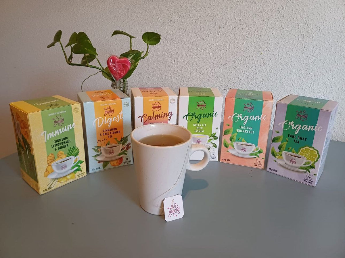 Pack Tés Antioxidantes y Salud Digestiva - 4uds