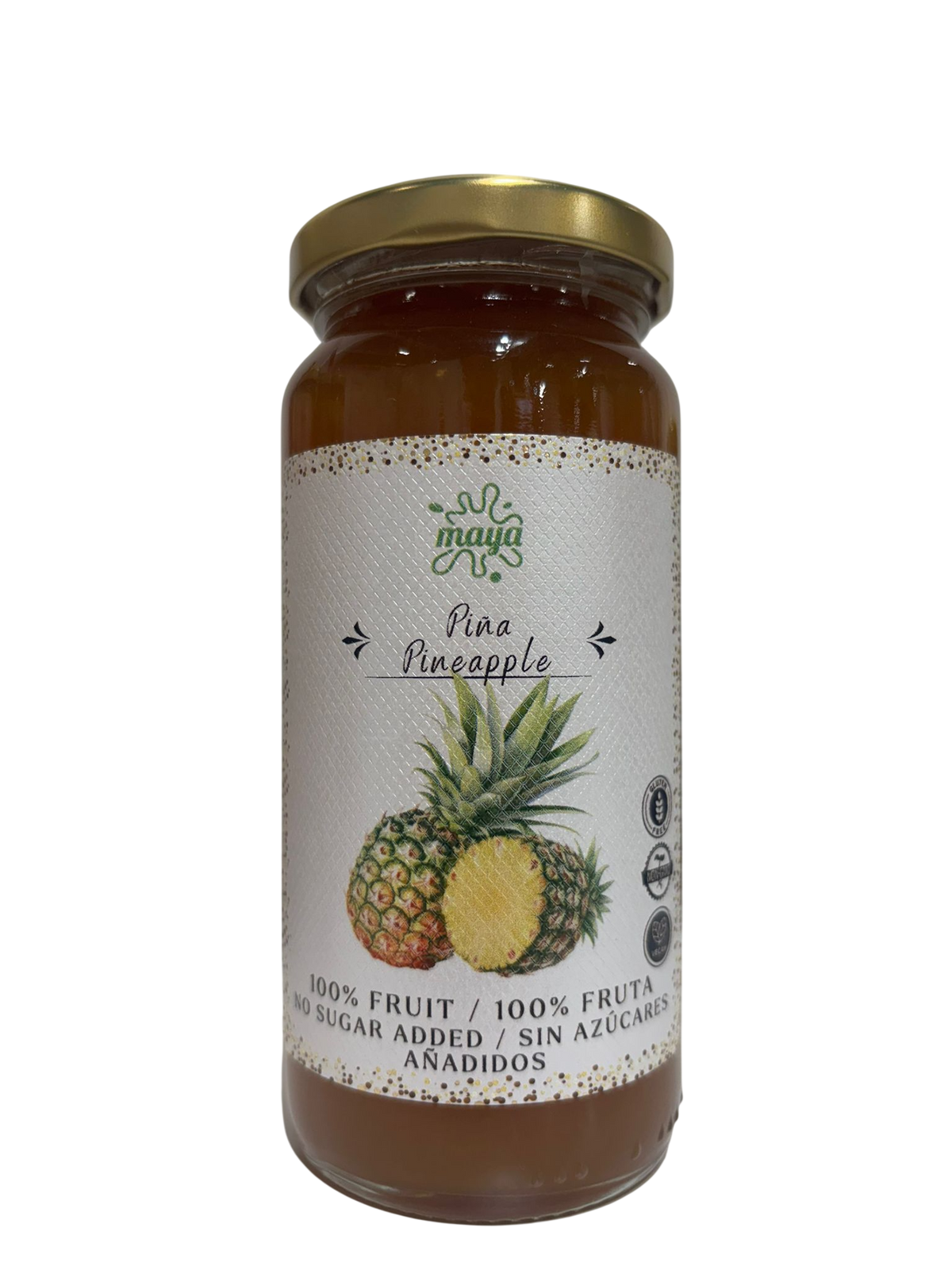Mermelada de Piña SIN GLUTEN, VEGAN, SIN AZUCAR Maya